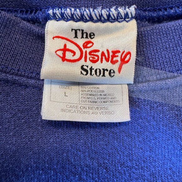 Vintage Winnie The Pooh Disney Store Sweatshirt Adult Large Purple - Picture 6 of 11